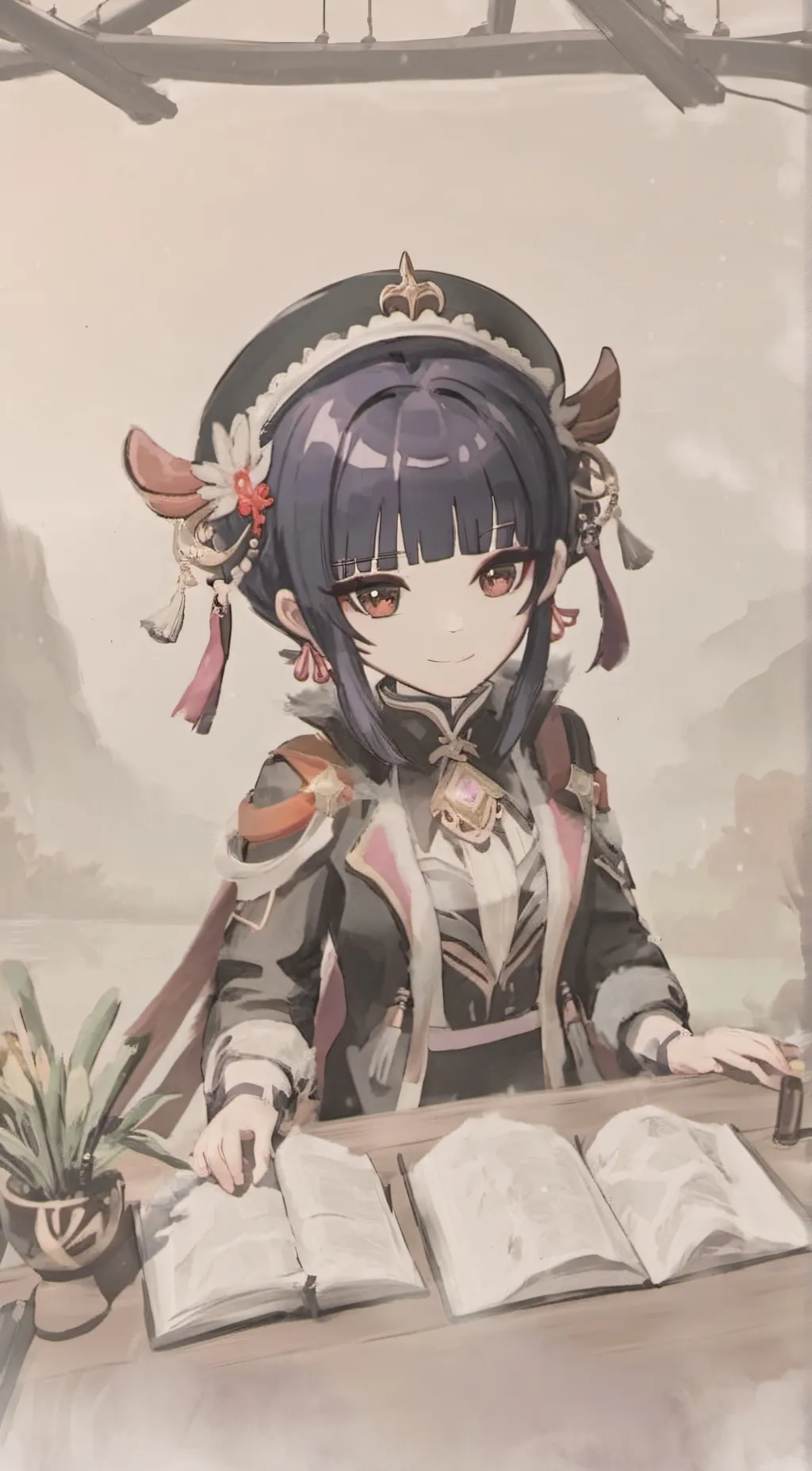 ai character: Yum Jin background