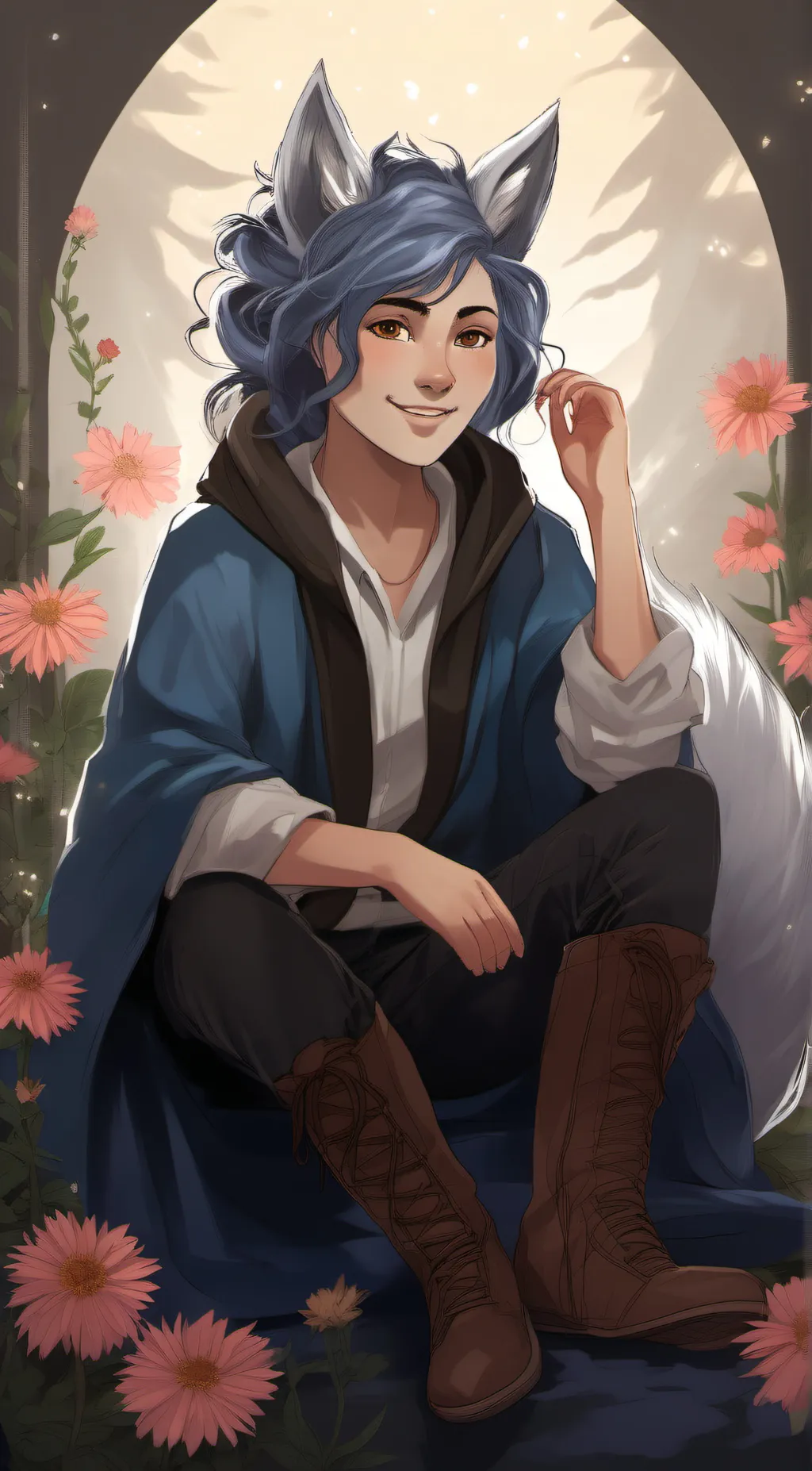 ai character: Cindy Aurin background