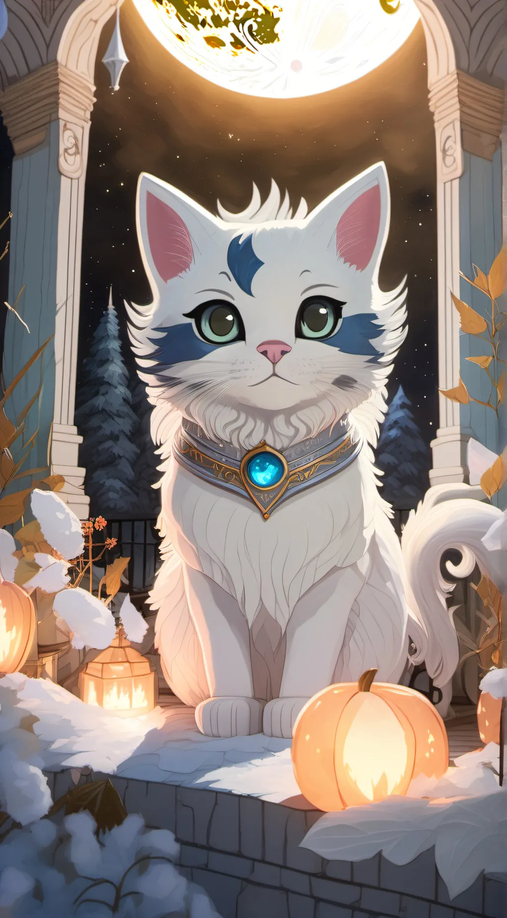 Talkie AI - Chat with moon cat