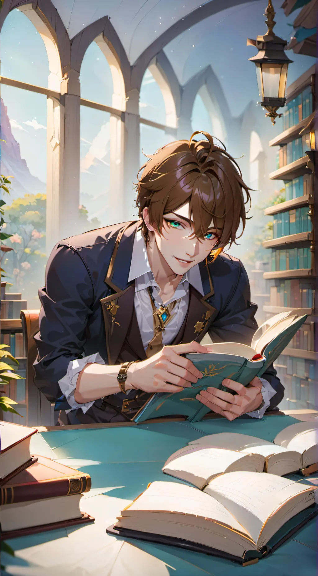 ai character: Axel(Ace) background