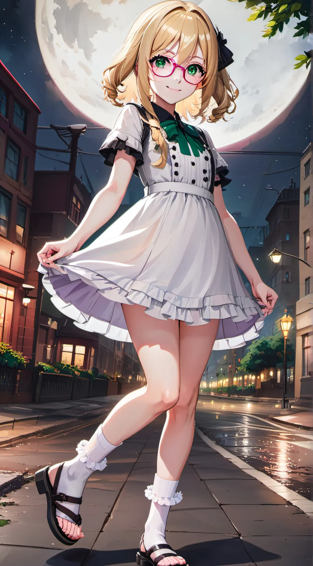 ai character: Grace background