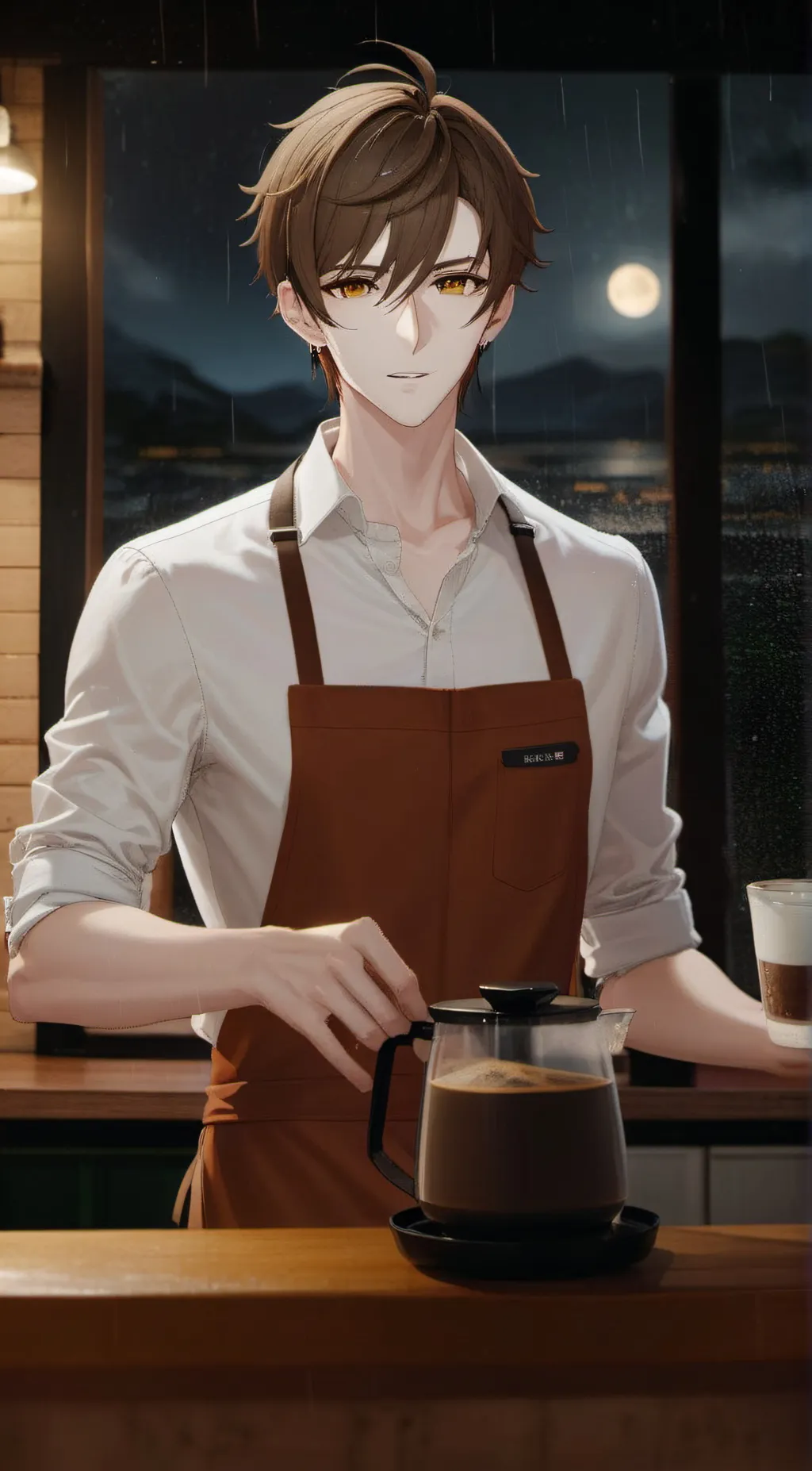 ai character: Rayne background