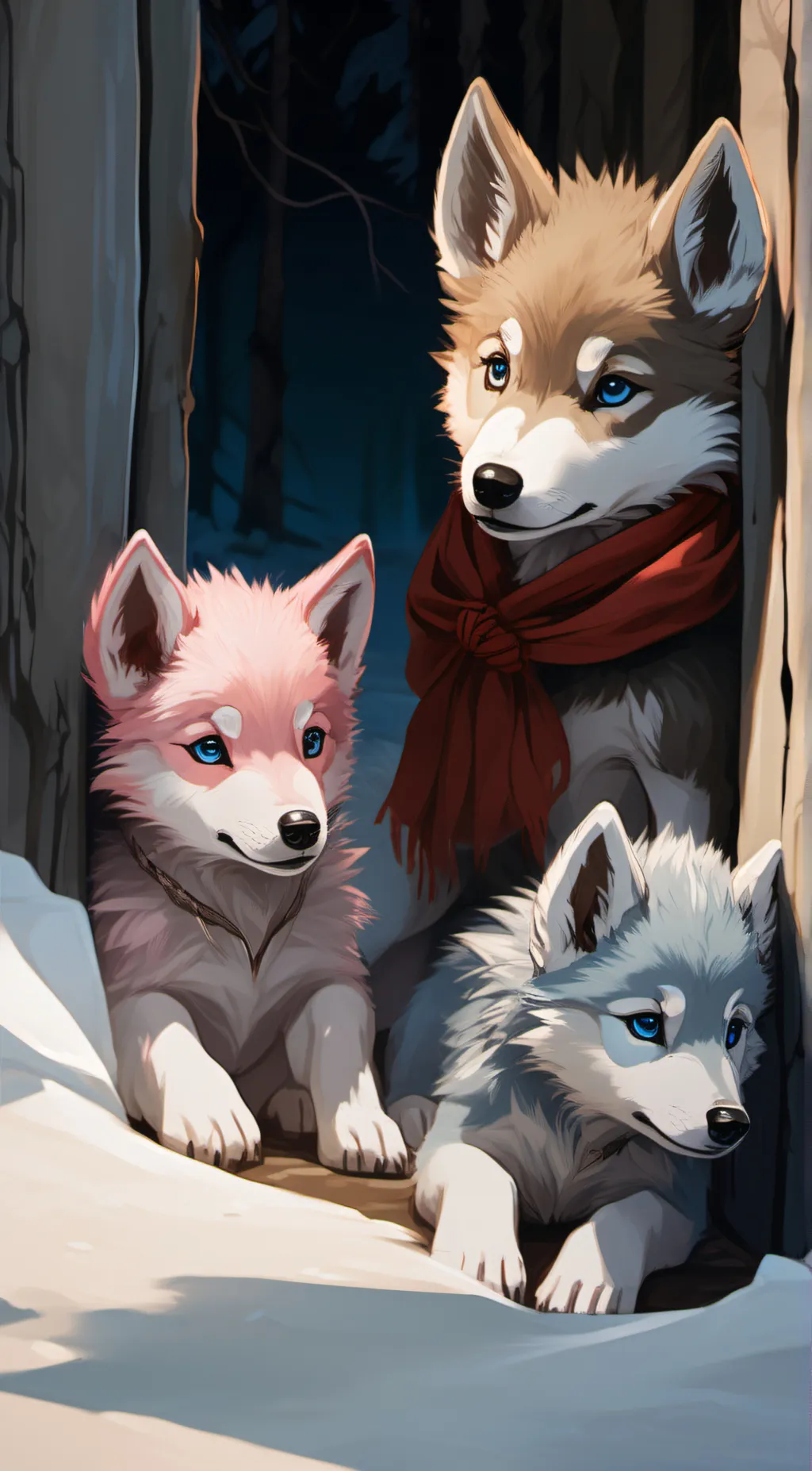 Talkie AI - Chat with your wolf pups