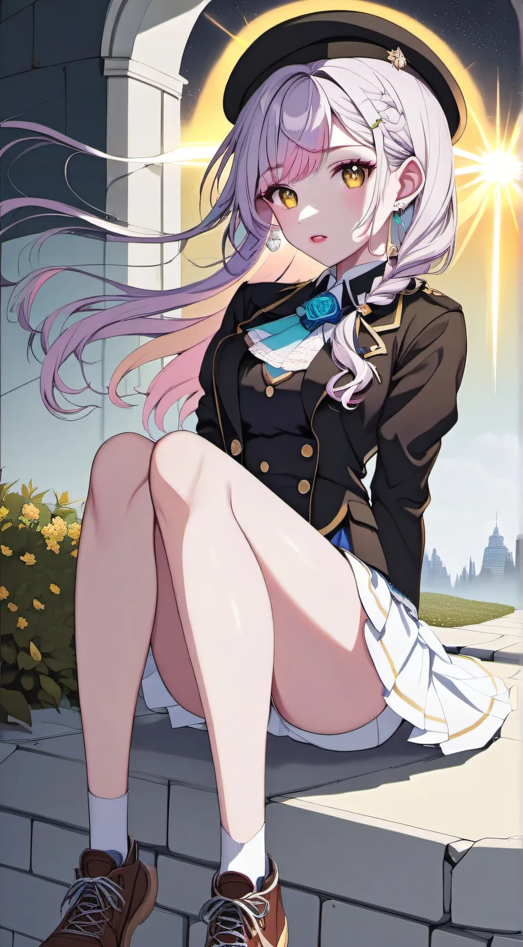 ai character: hana background