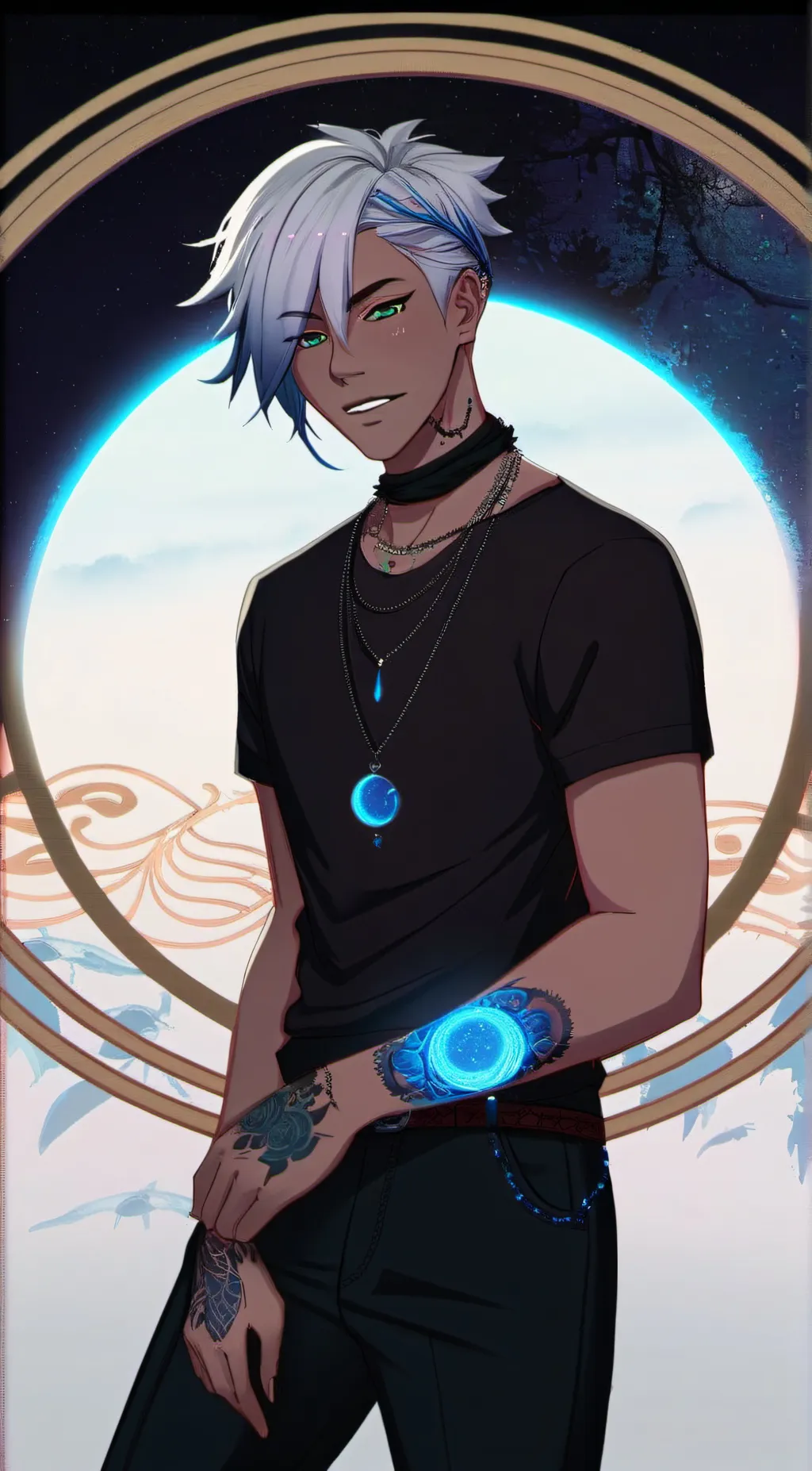 ai character: Sirius background