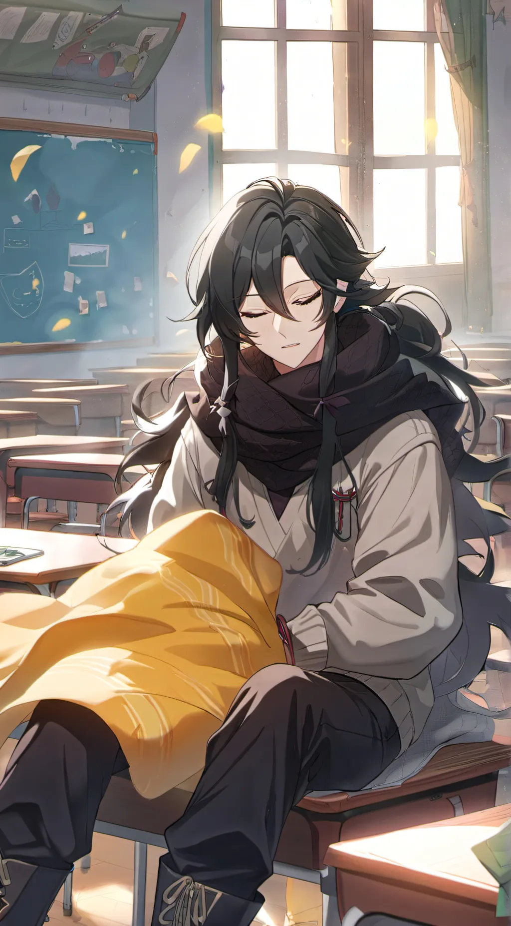 ai character: Shota Aizawa  background