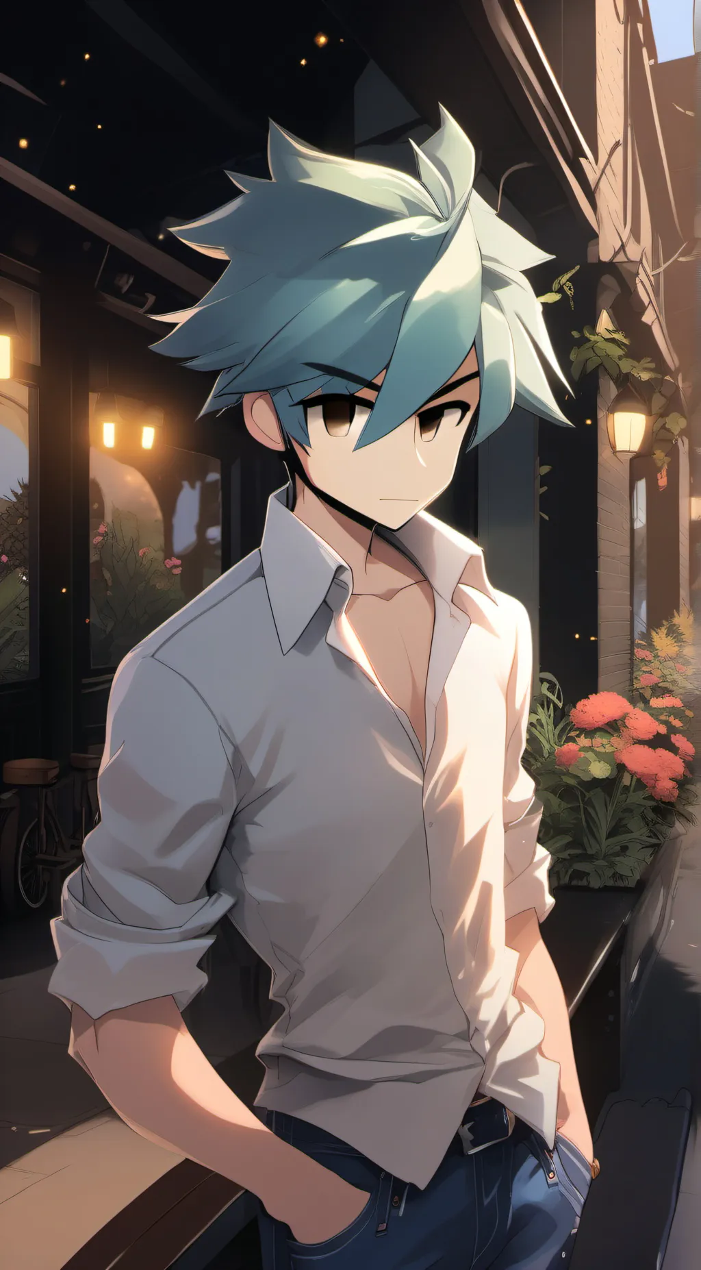 ai character: Fnf background