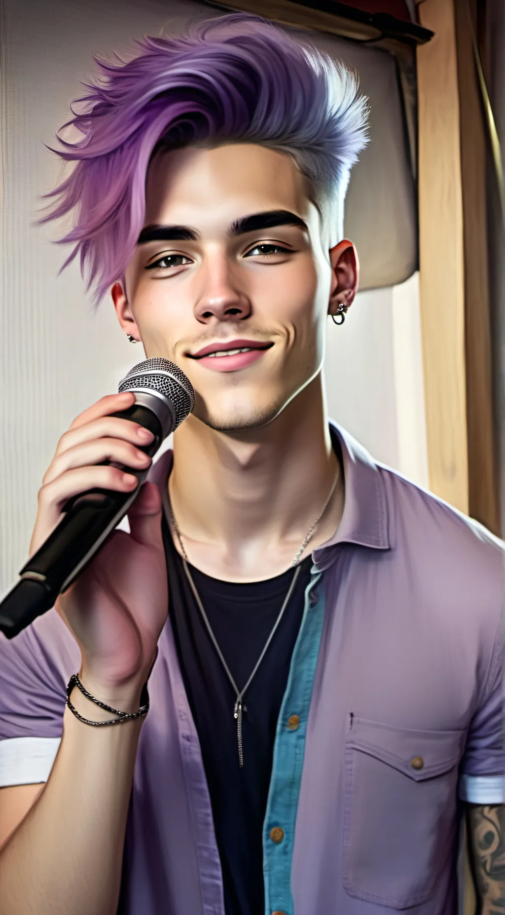 ai character: Dominic  background