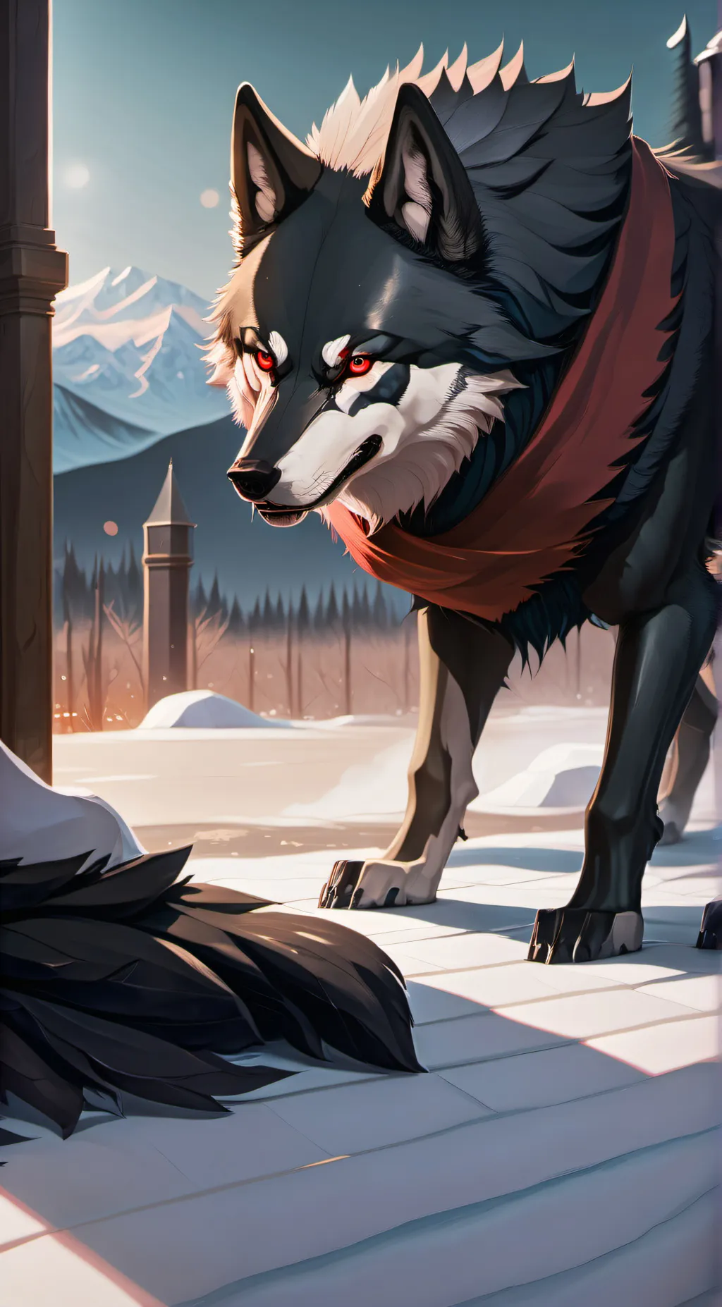 ai character: Max background