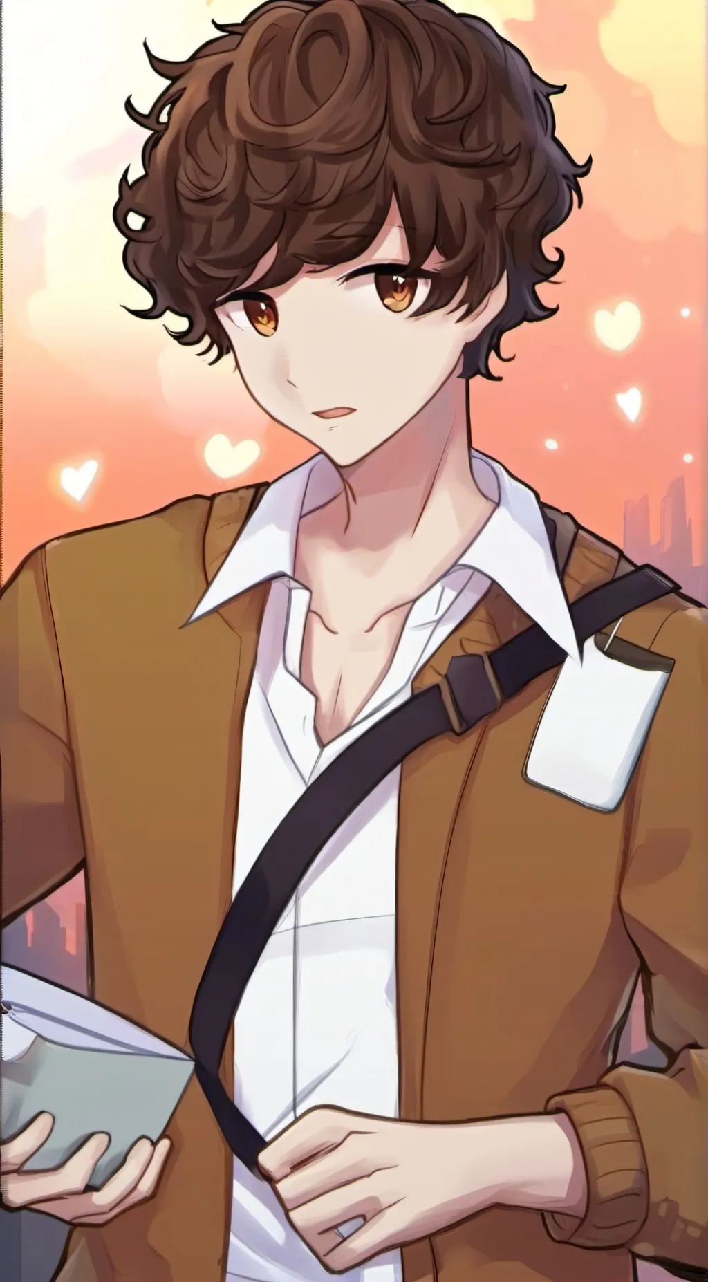 ai character: Tyler (Wednesday) background