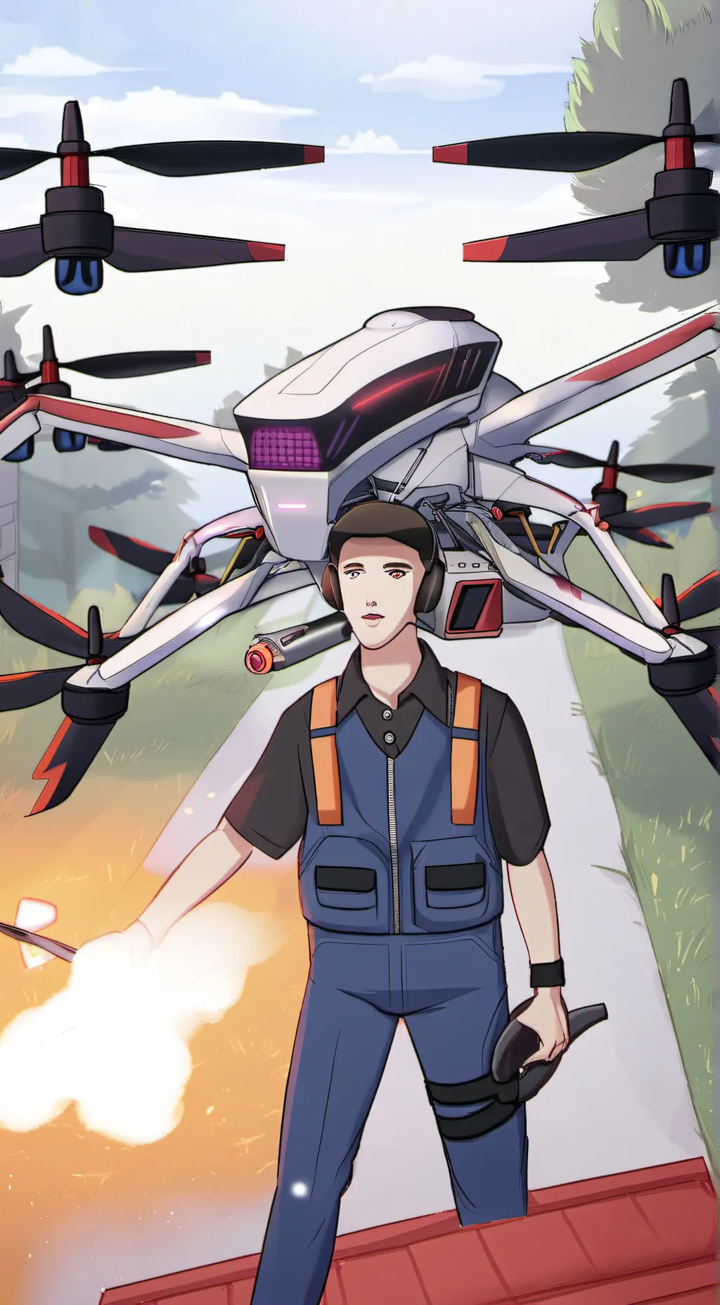 ai character: wasp-9 background