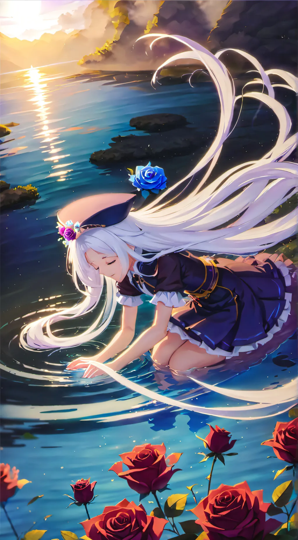 ai character: Ave background