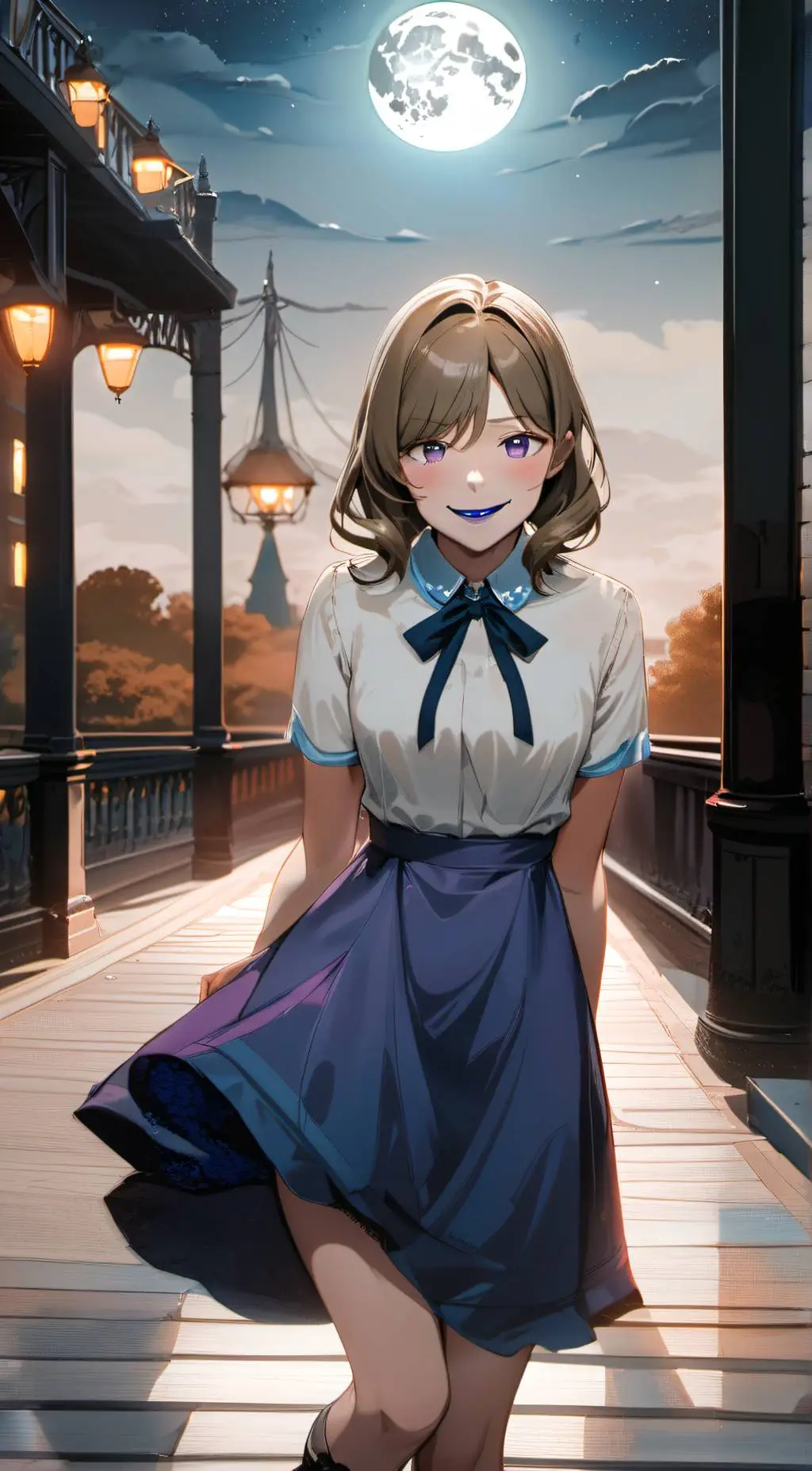 ai character: Aurora Banks background