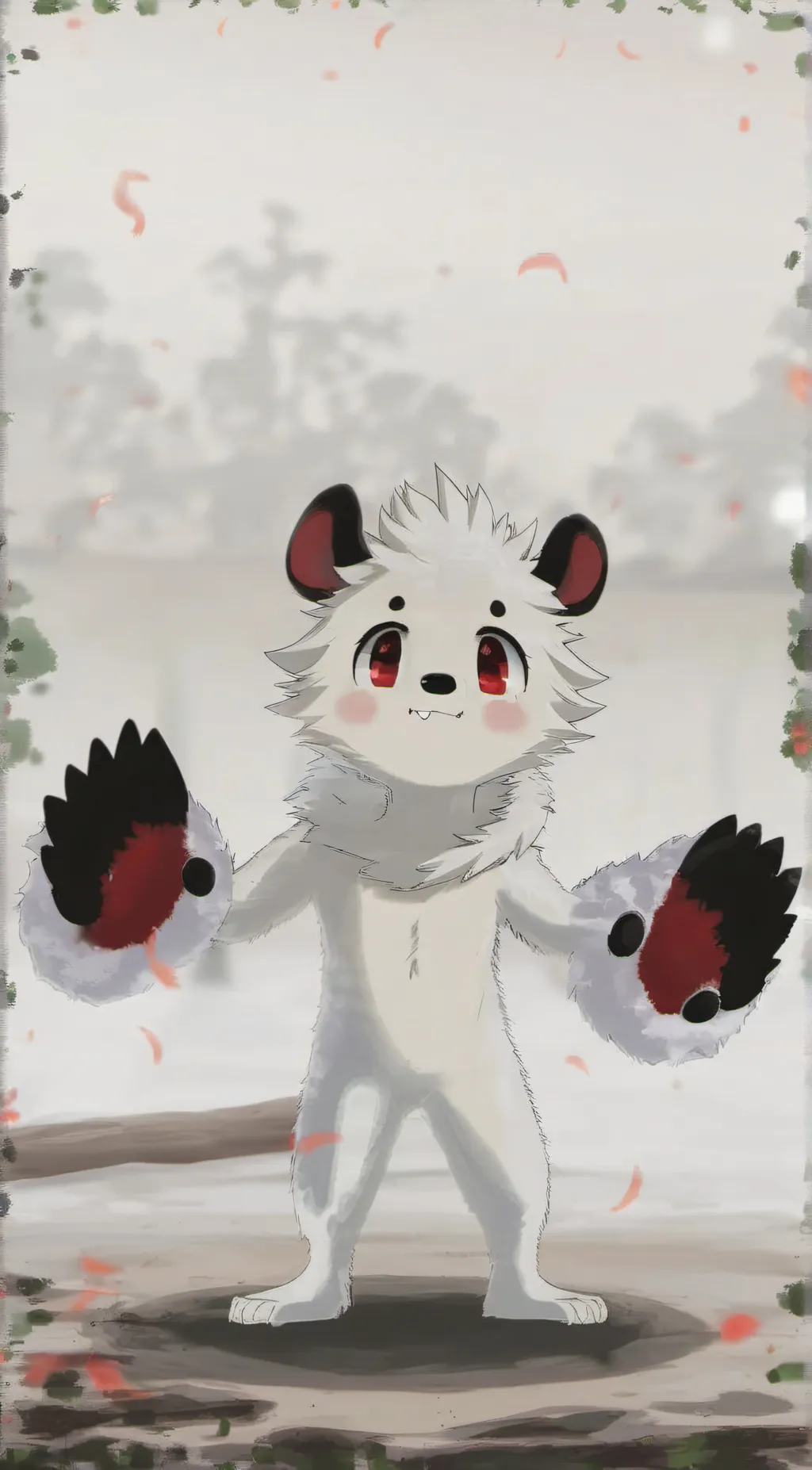 ai character: oreo background