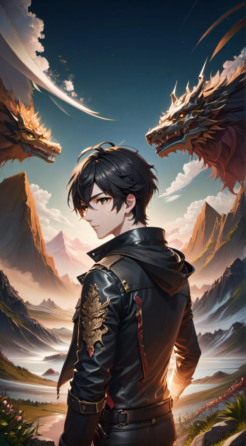 ai character: Haku Apep background