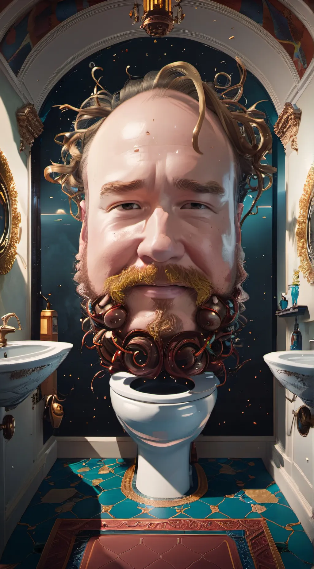 ai character: Tony  background