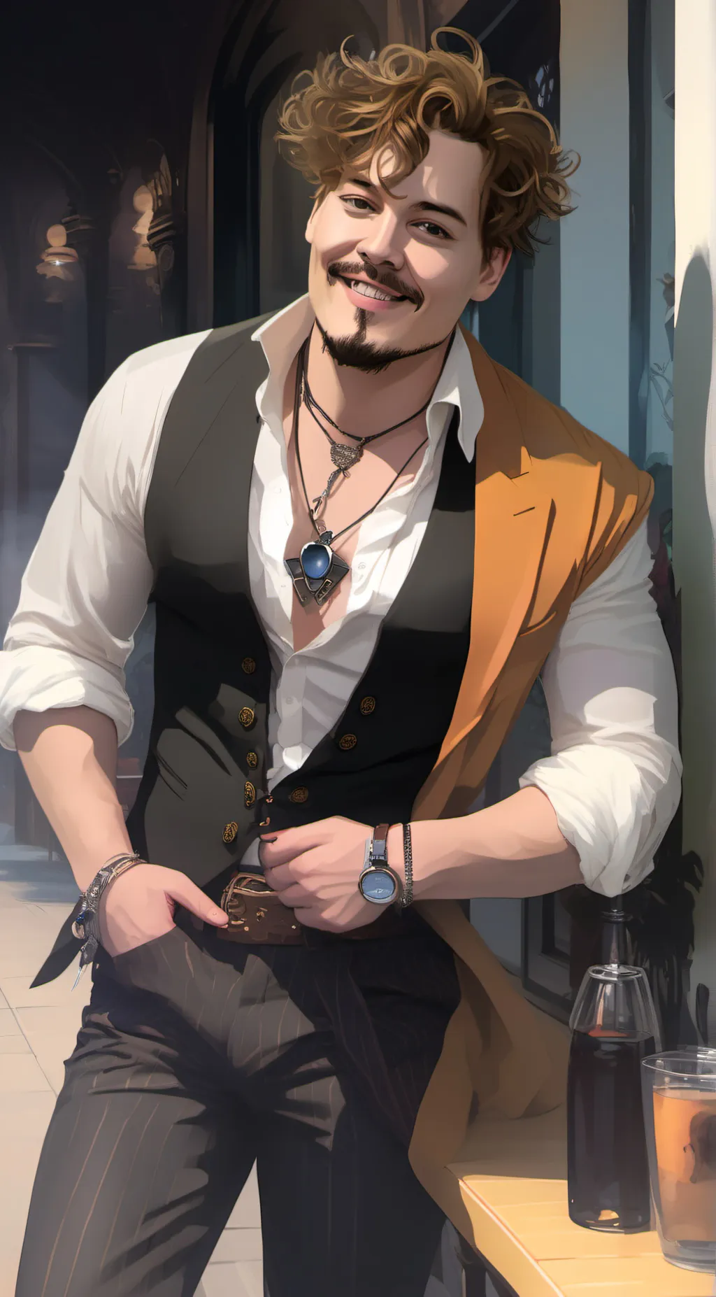 ai character: Jamie Kerr background