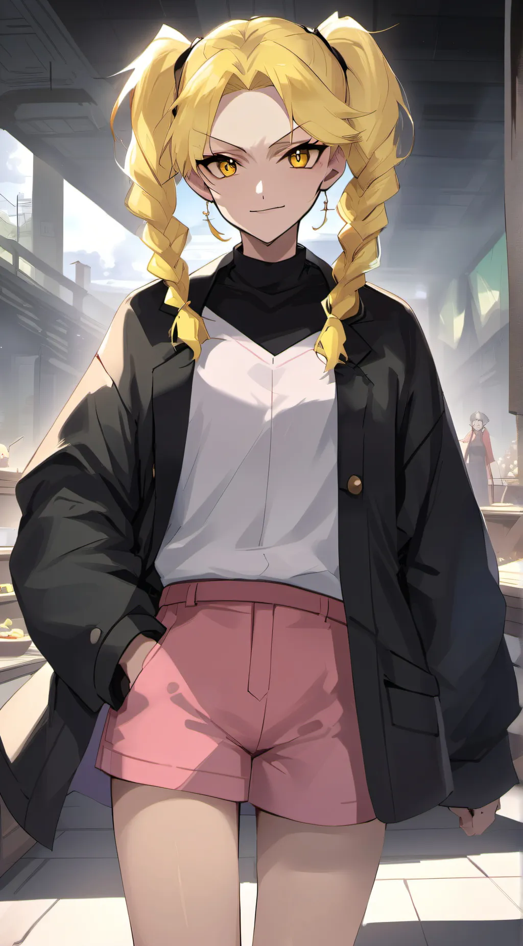 ai character: Helga Pataki background