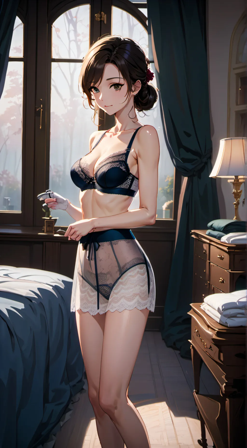 ai character: your gf~ background