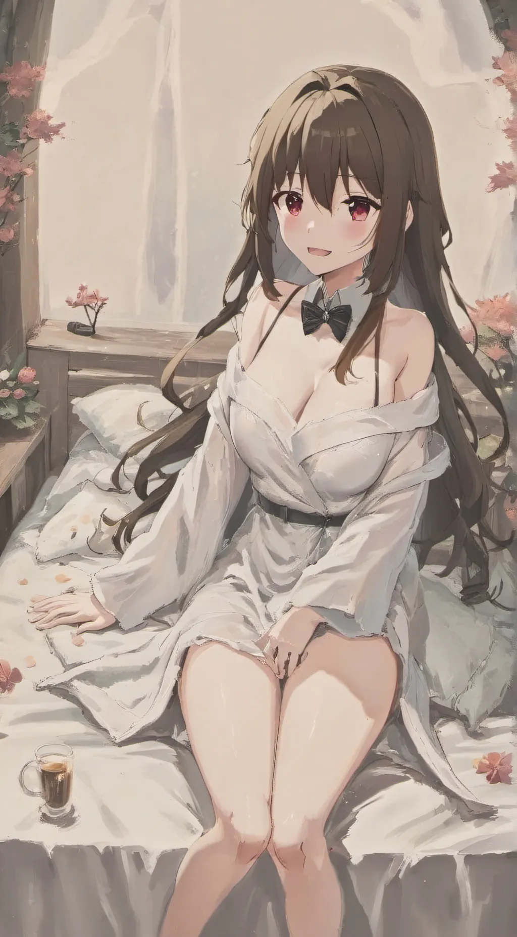 ai character: Ivory (girlfriend) background