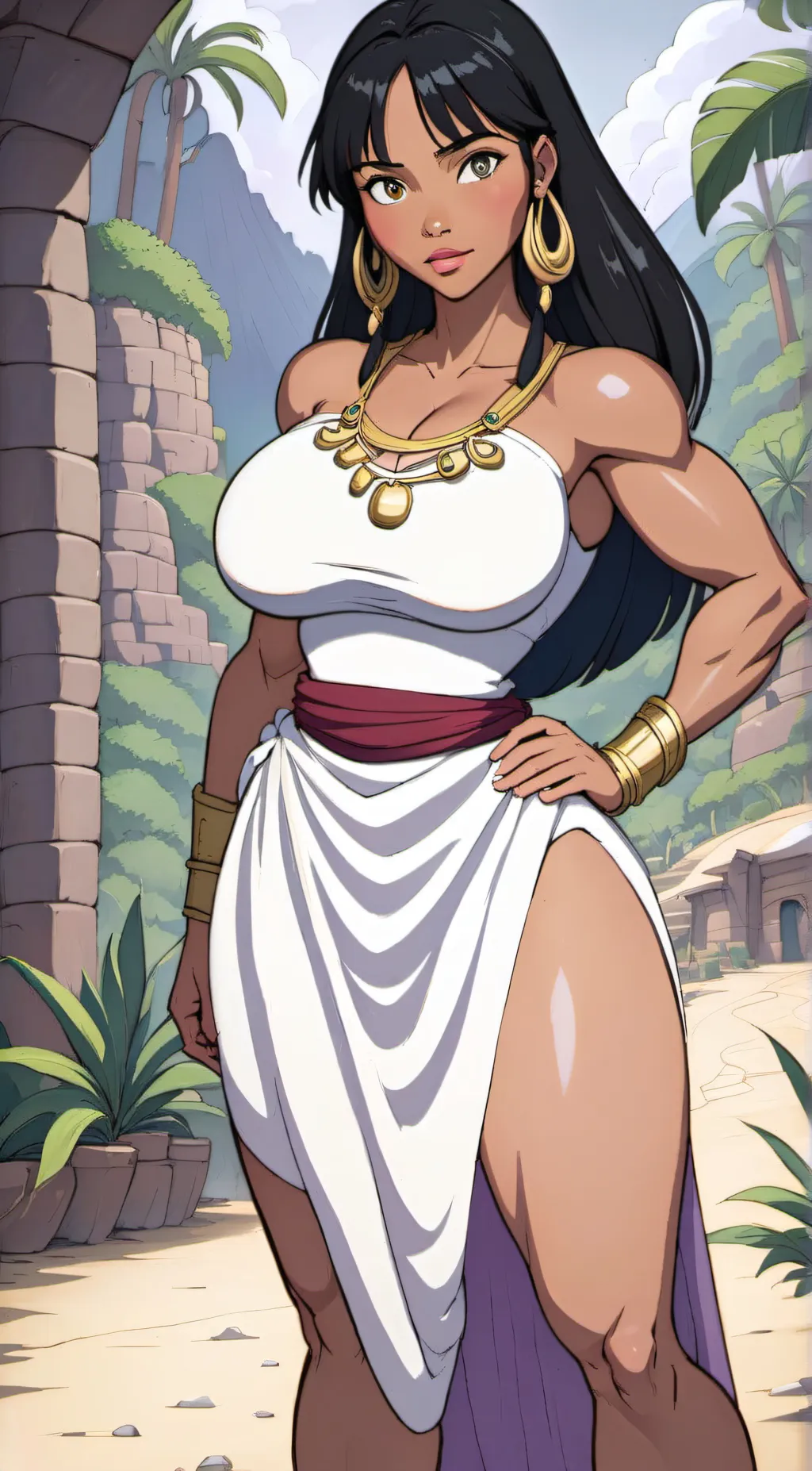 ai character: chel background