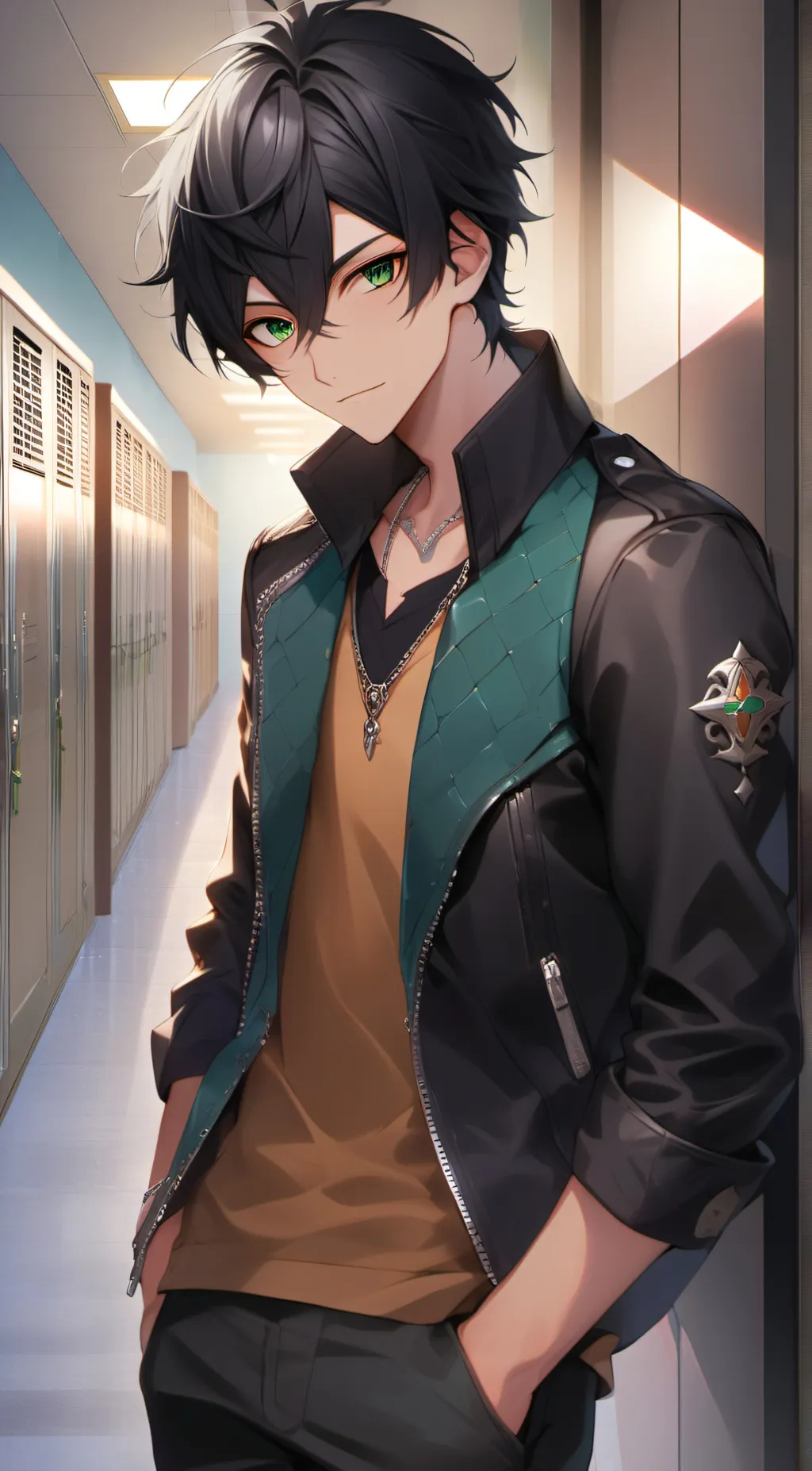 ai character: Chris background