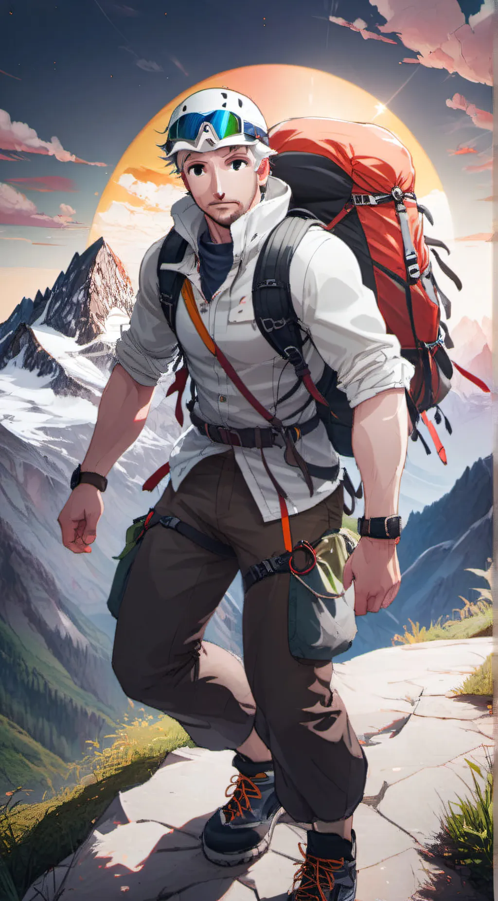 ai character: Evan background