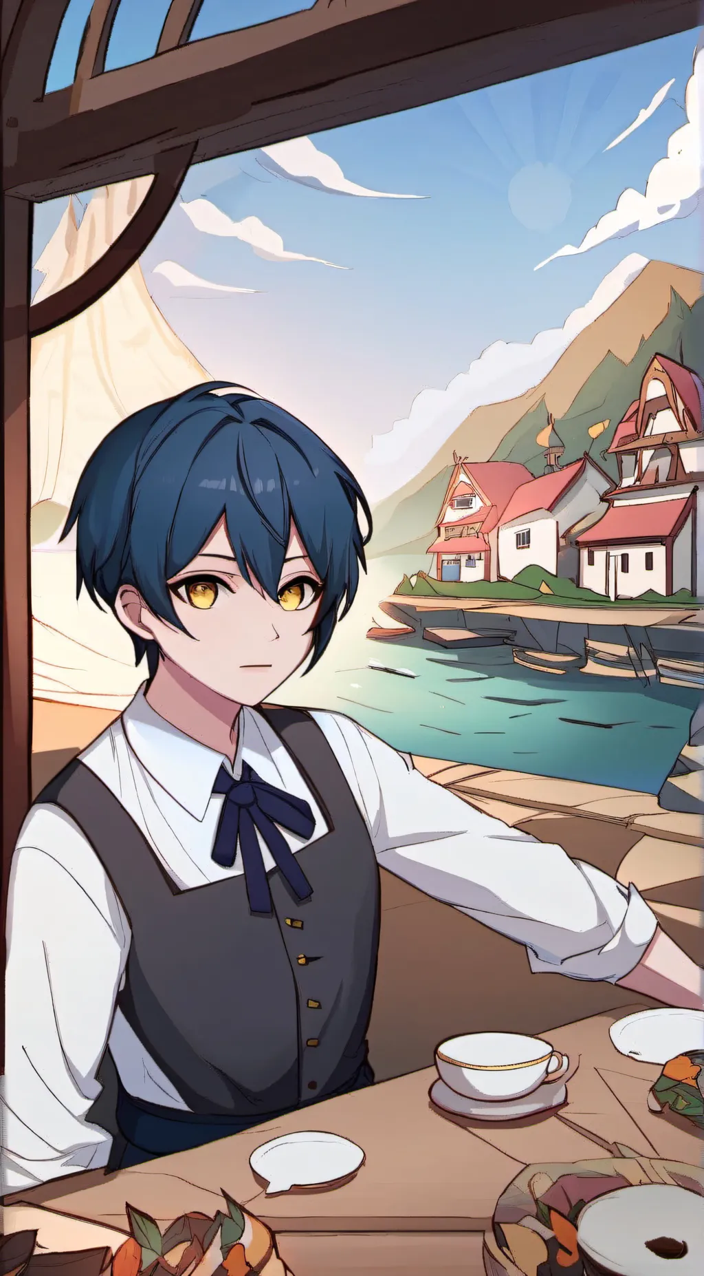 ai character: Gideon background