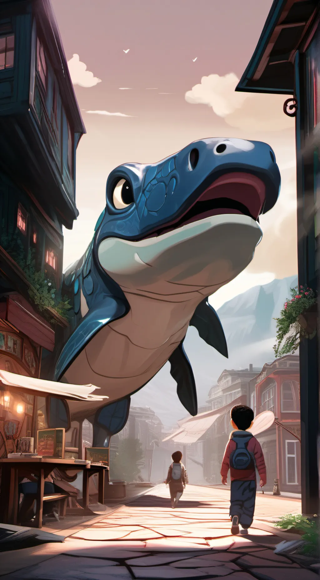 ai character: Heaven says👼 background