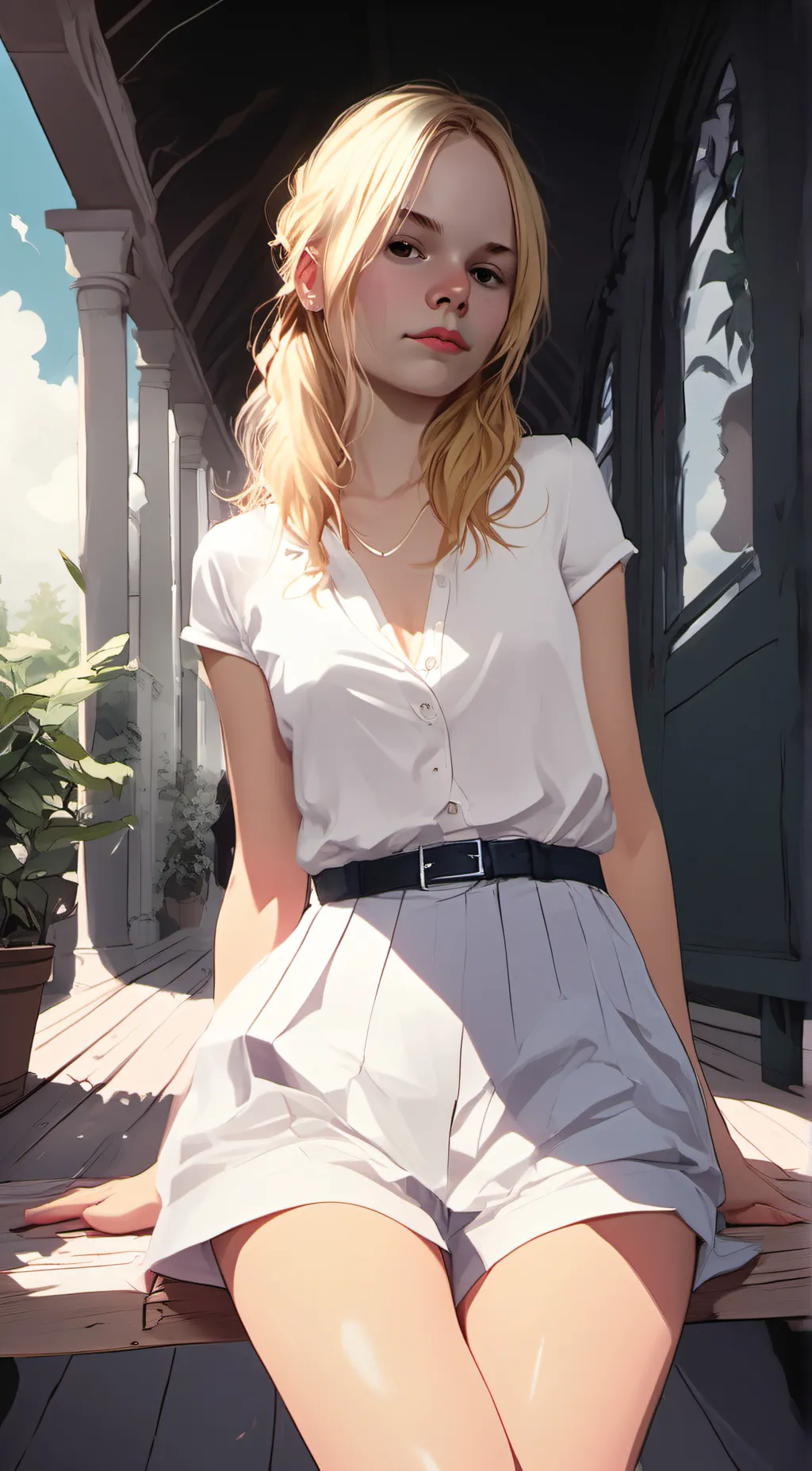 ai character: gaby background