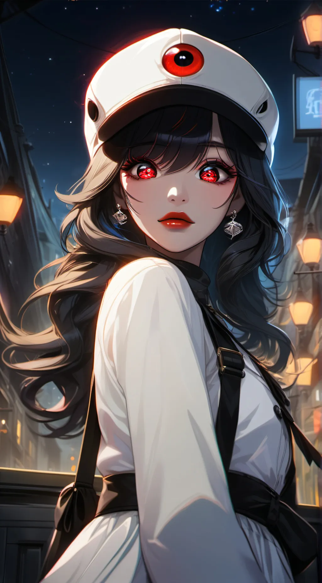 ai character: Vicky  background