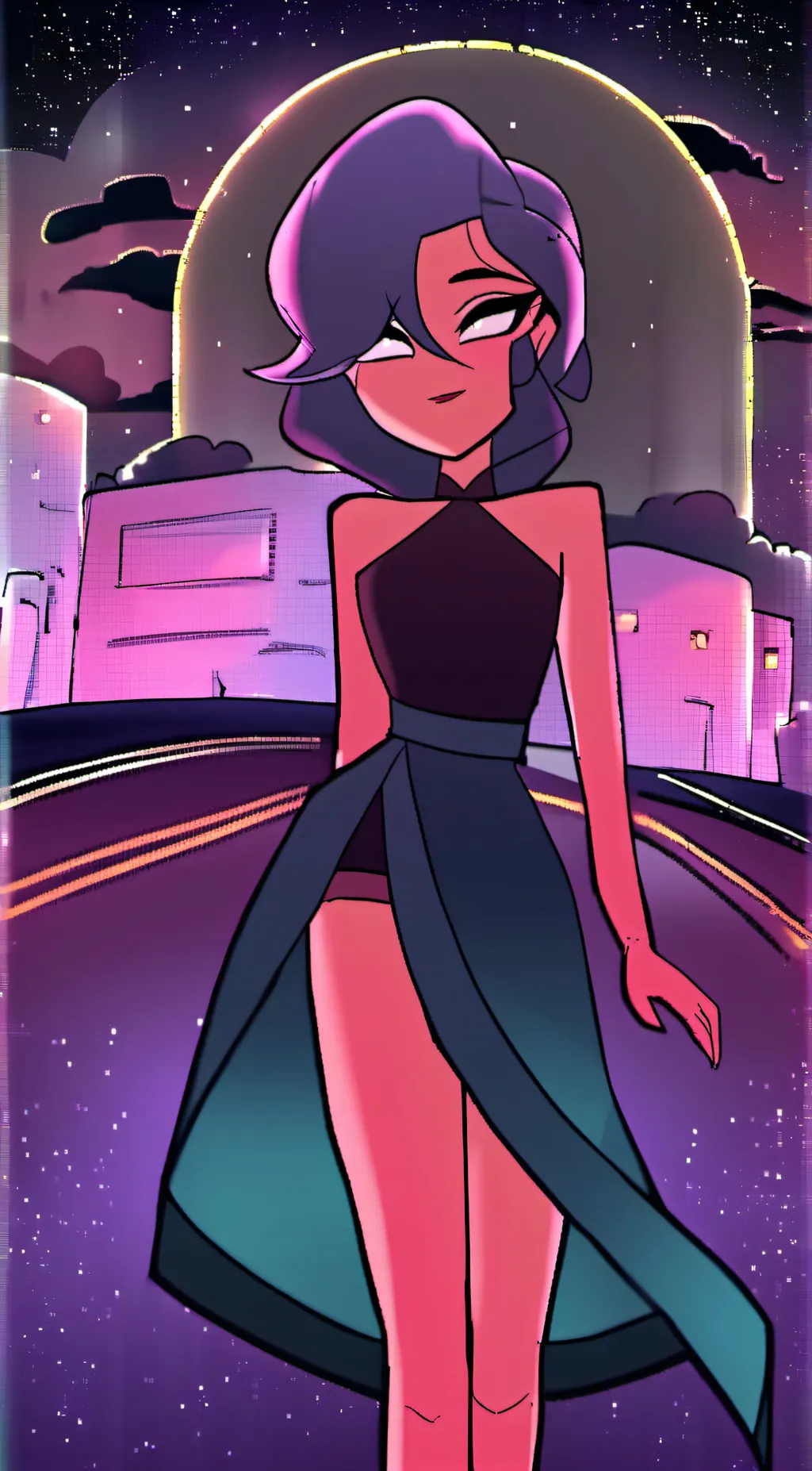 ai character: Kiki background