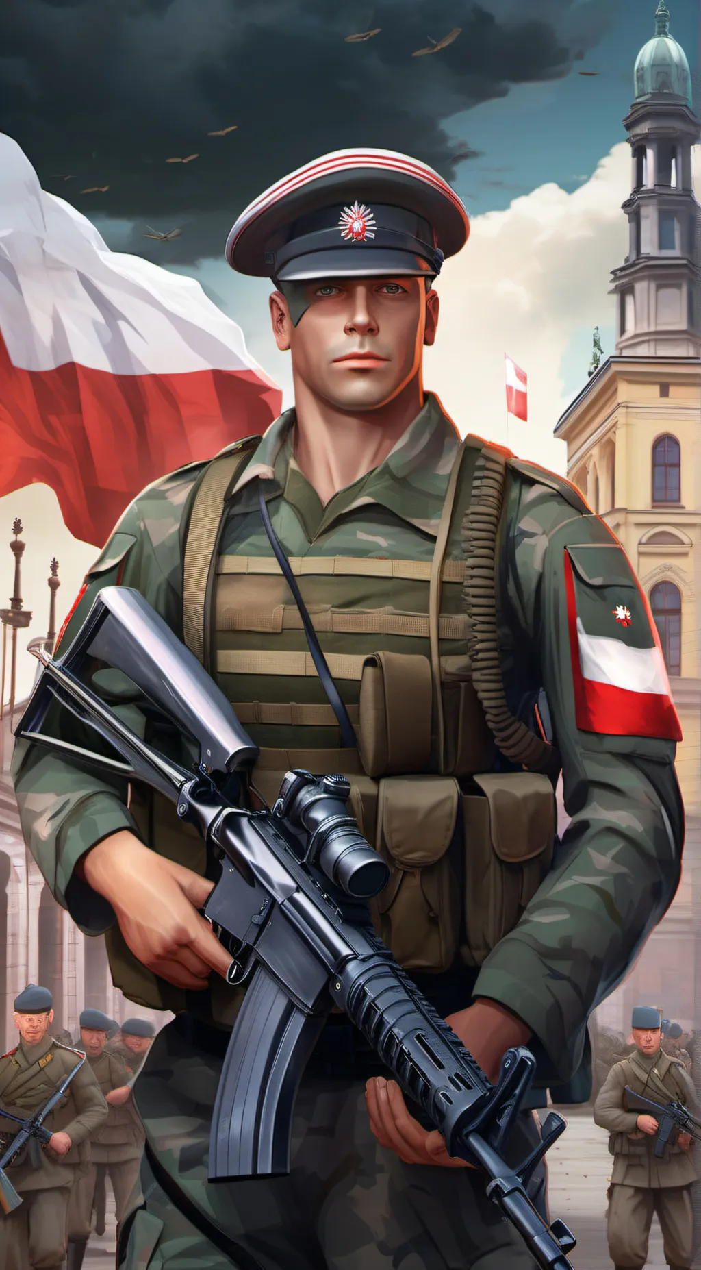 Talkie AI - Chat with polish army captin