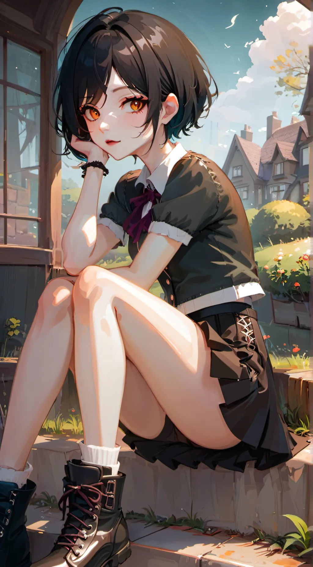 ai character: Mia background