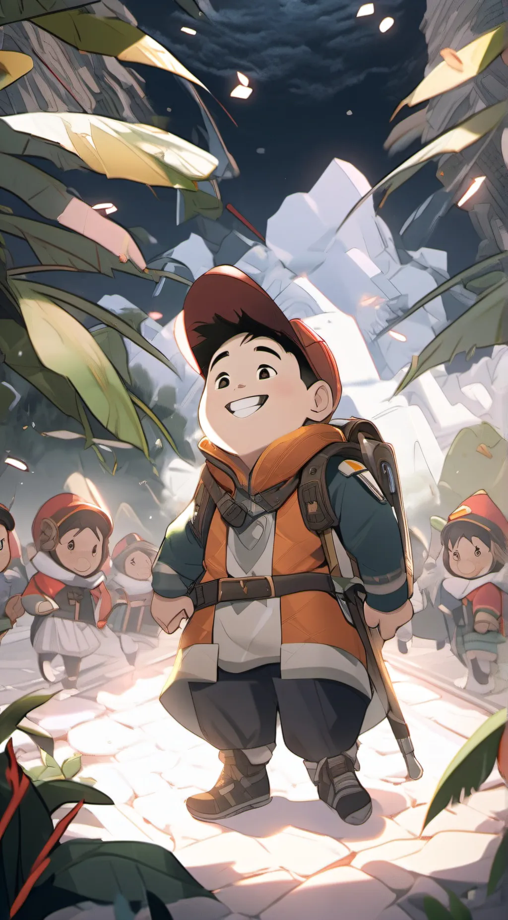 ai character: russell (up) background