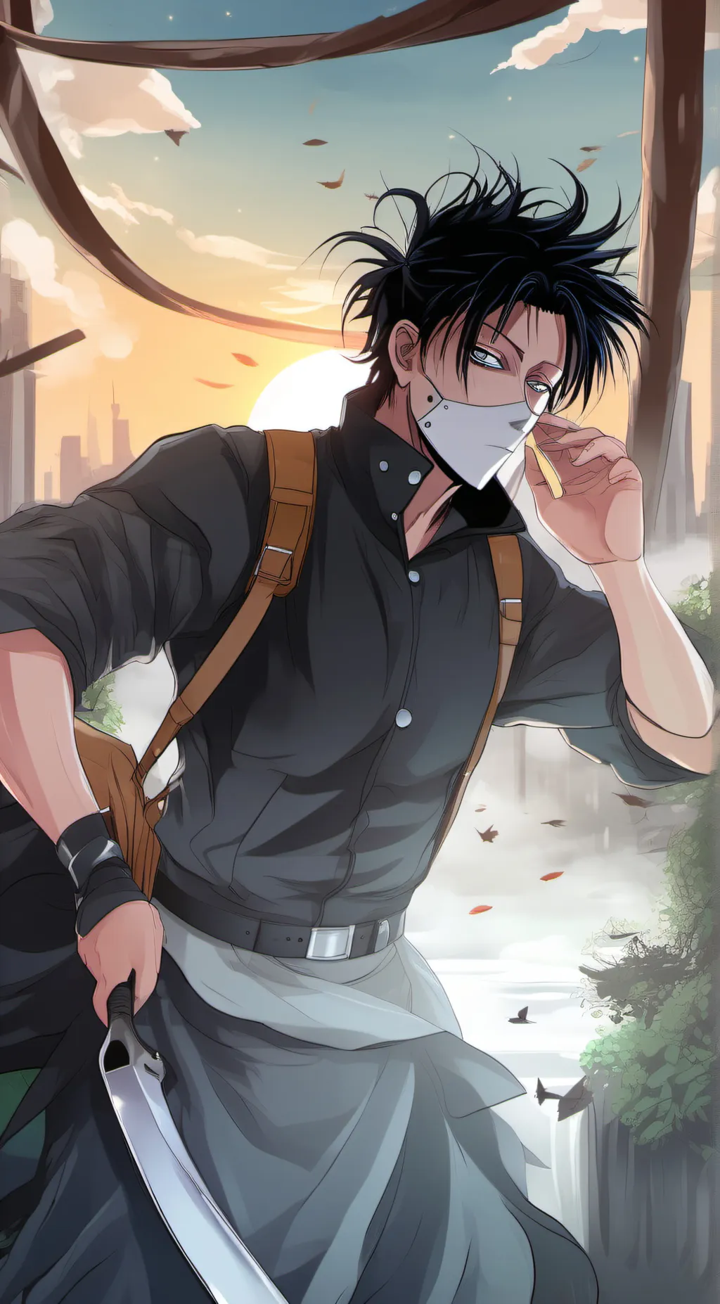 ai character: ... background