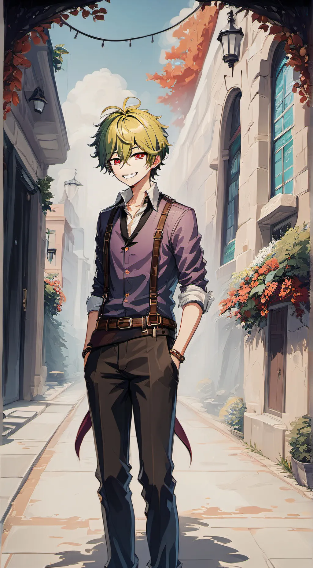 ai character: Xander background