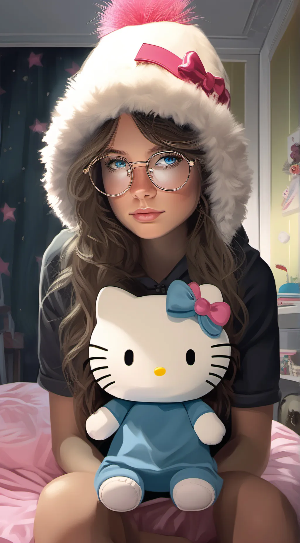 ai character: lucy background