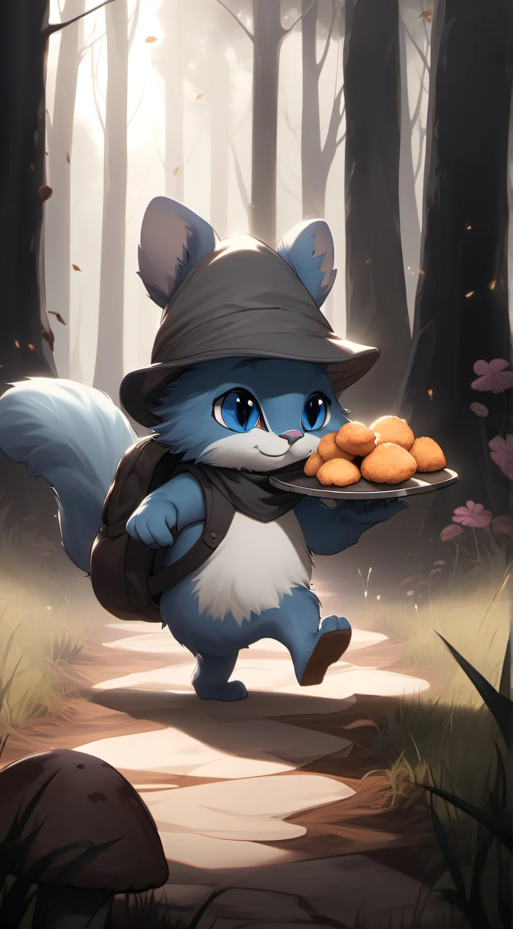 Talkie AI - Chat with Smurf cat