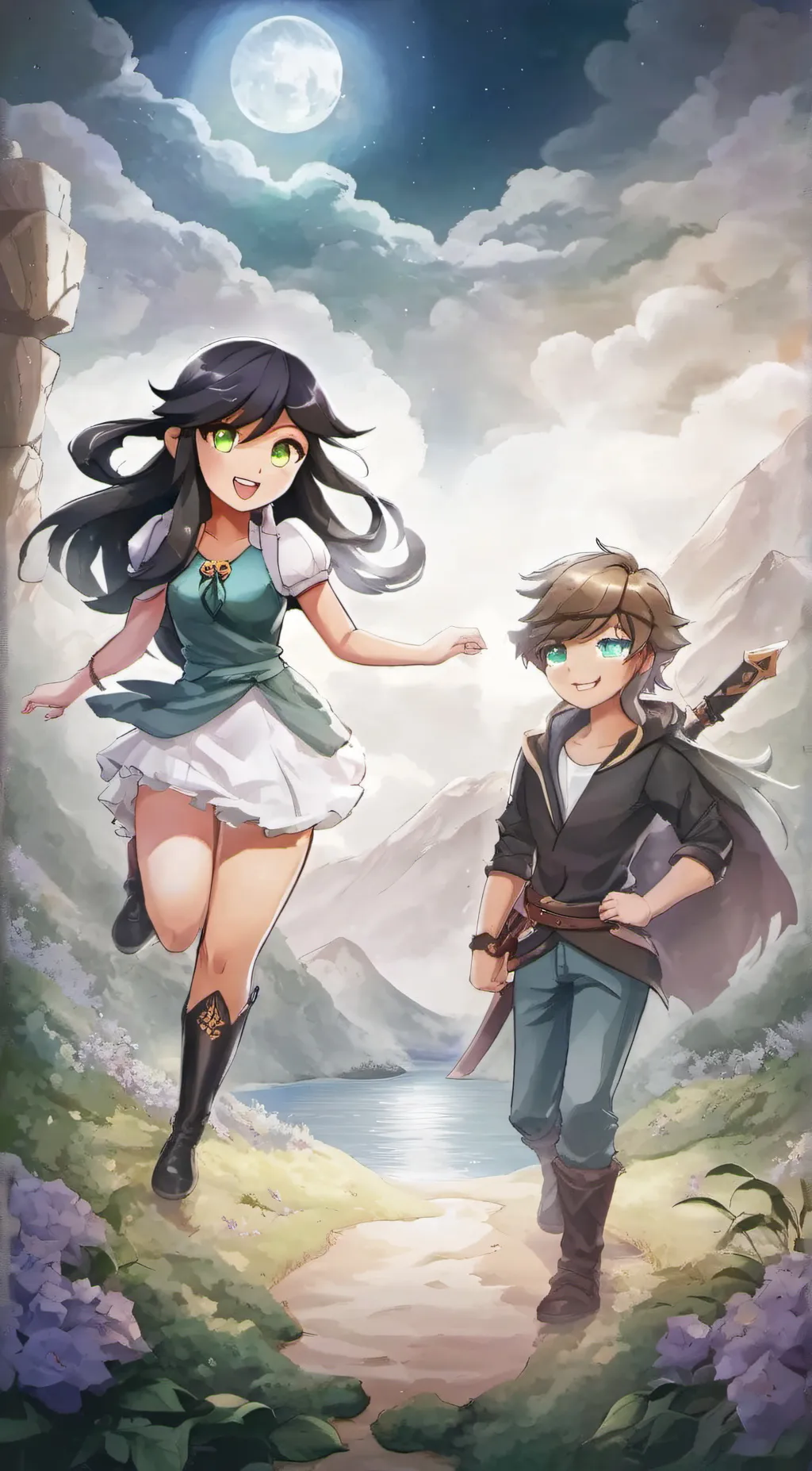 ai character: aphmau's crew background