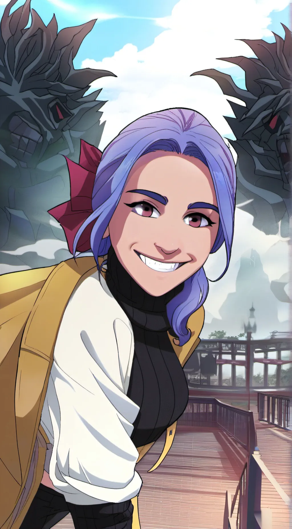 ai character: Bitch background