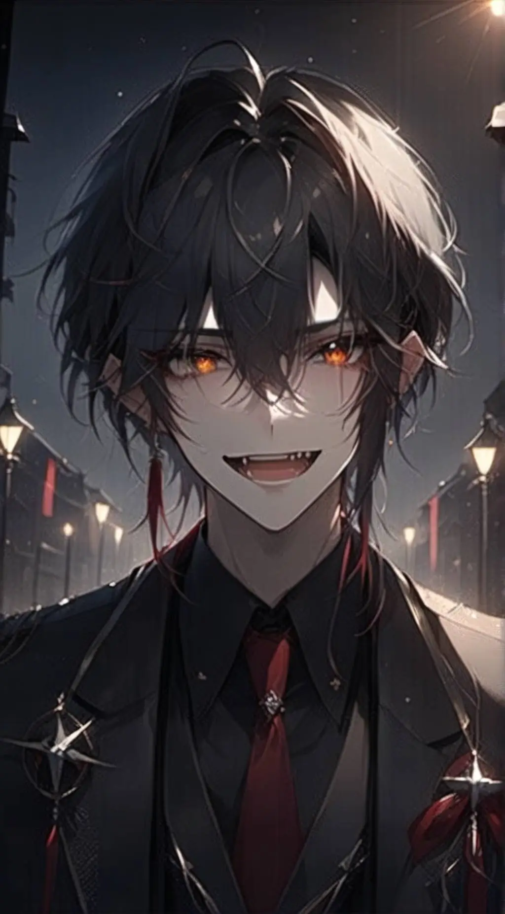 ai character: demon king background