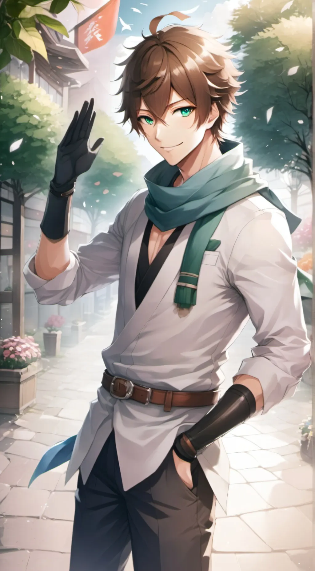 ai character: Obi Caster background