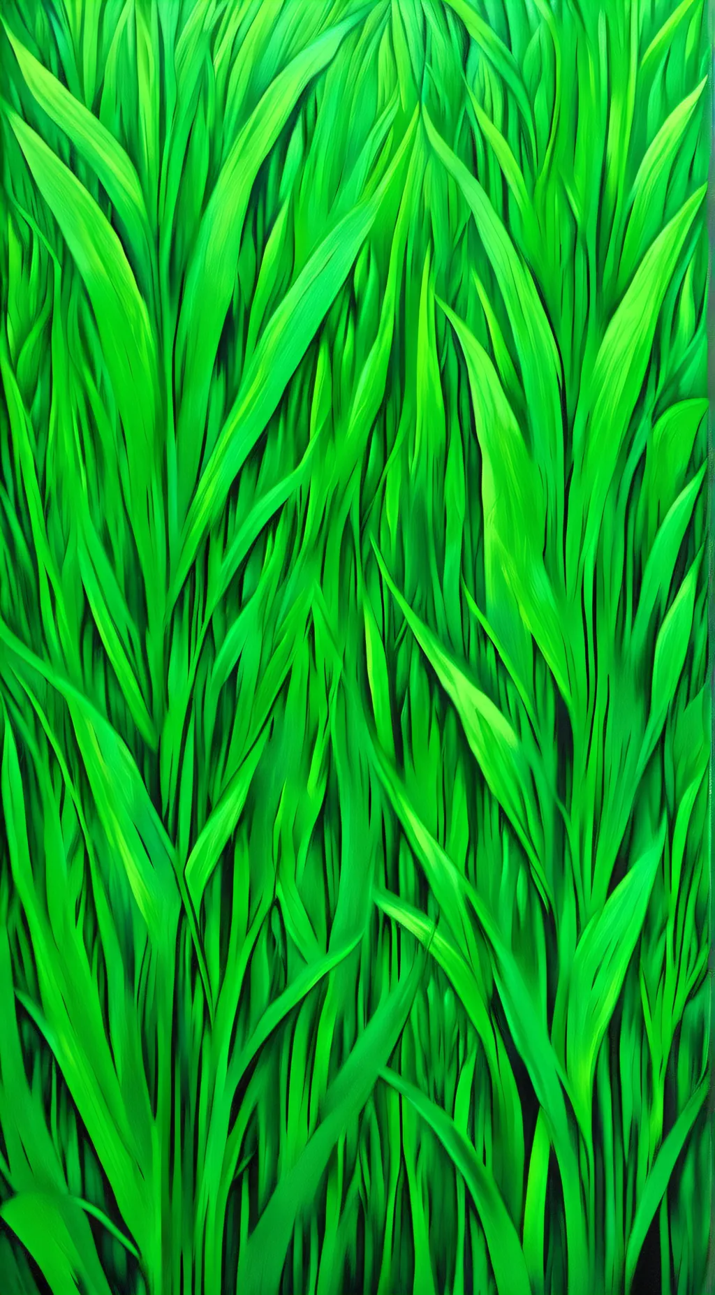 ai character: Grass background