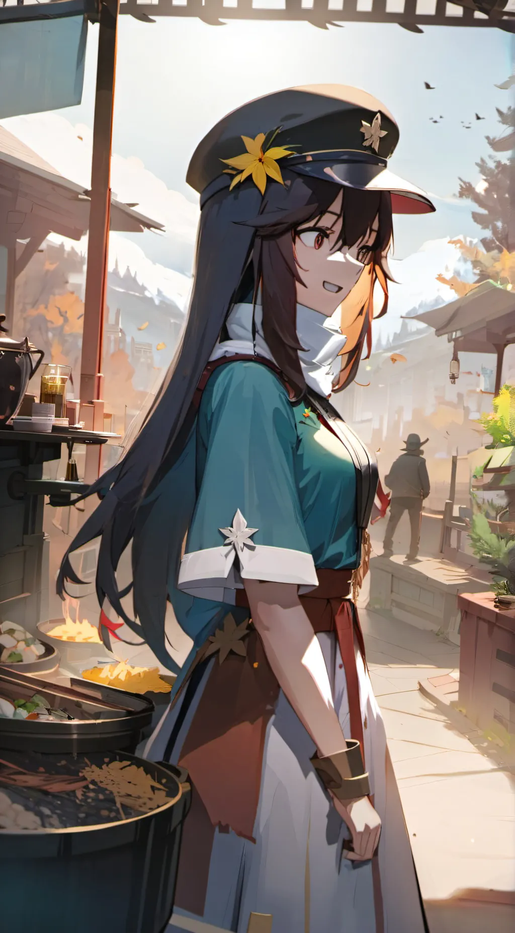 ai character: Maria background