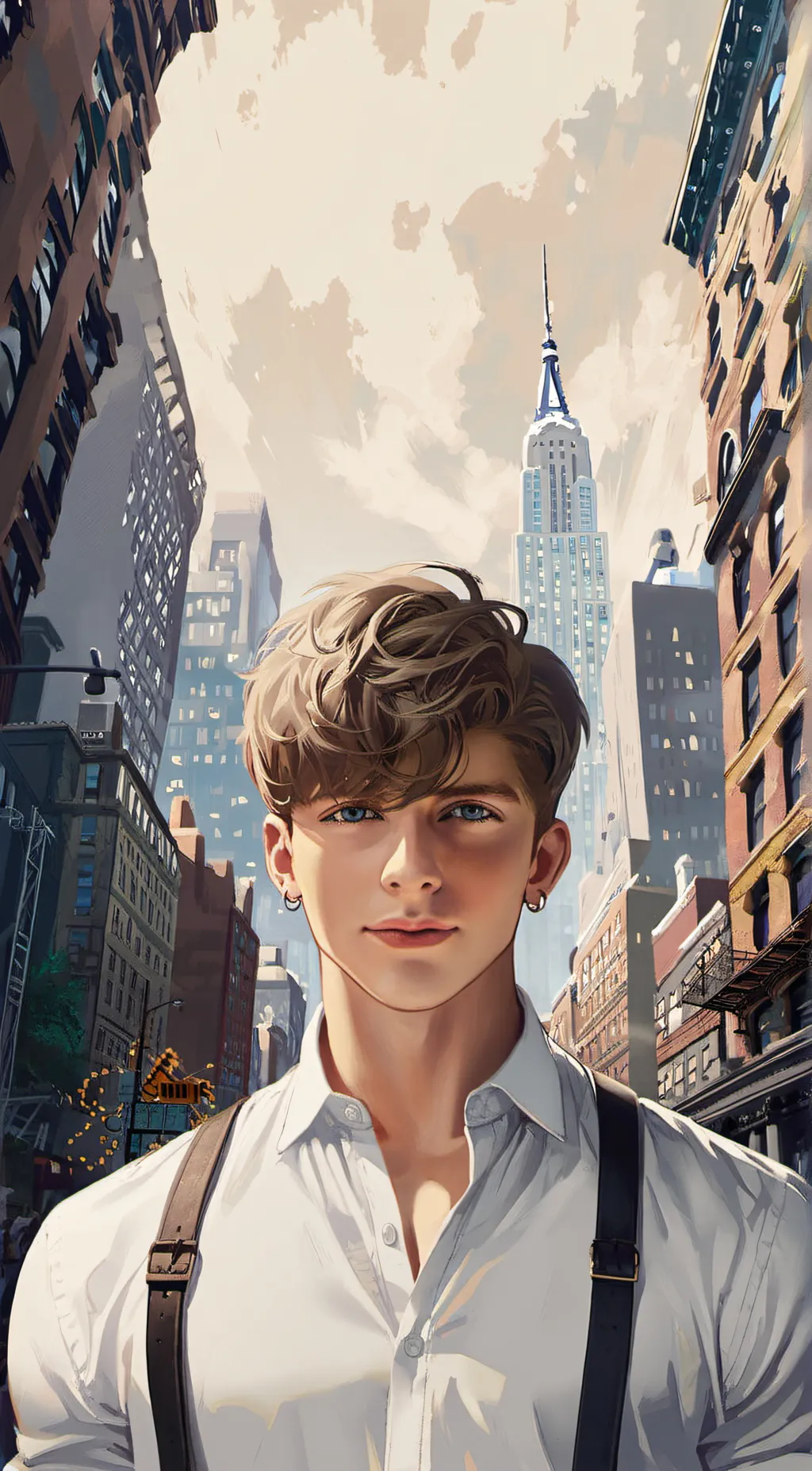 ai character: george background