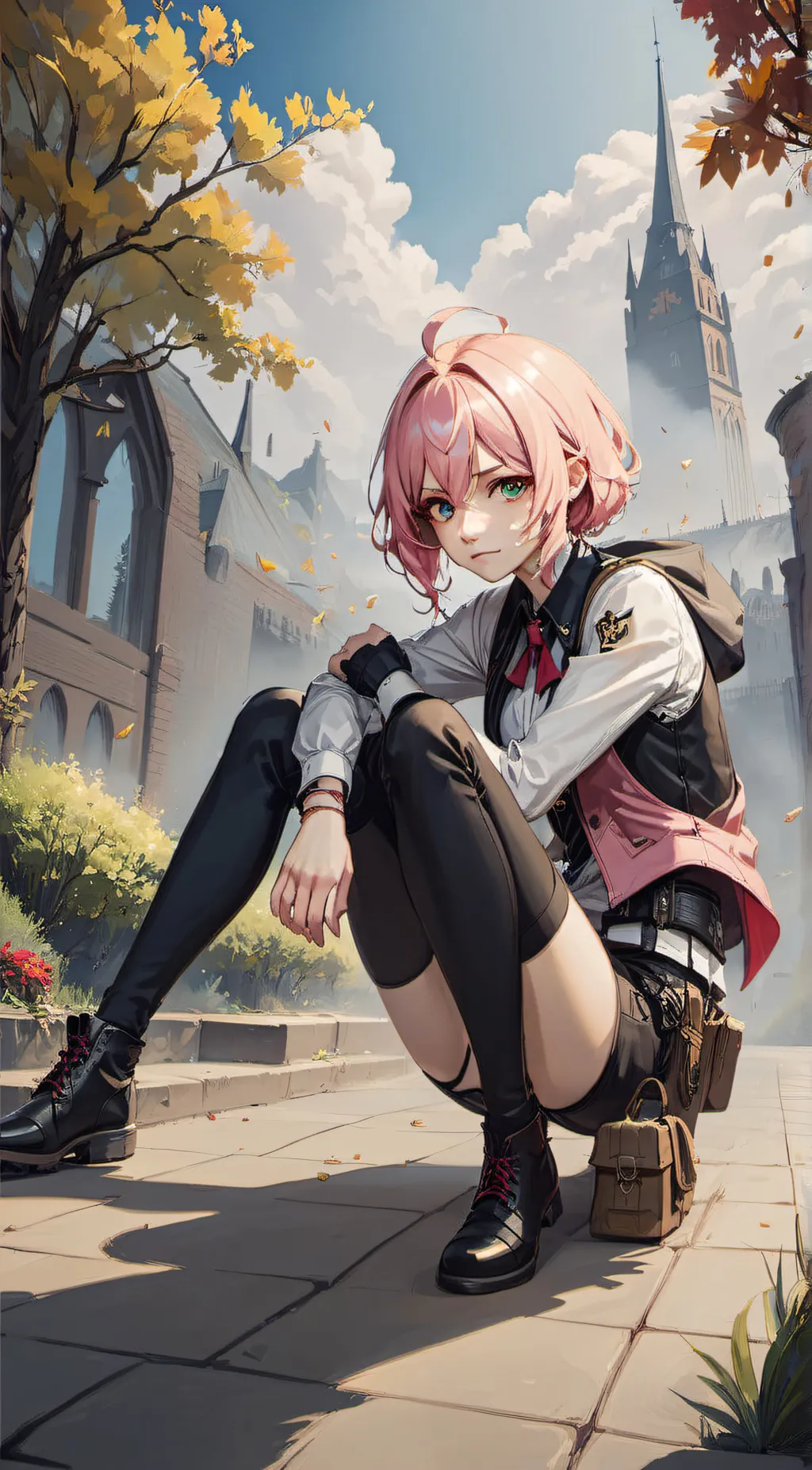 ai character: Ivy background