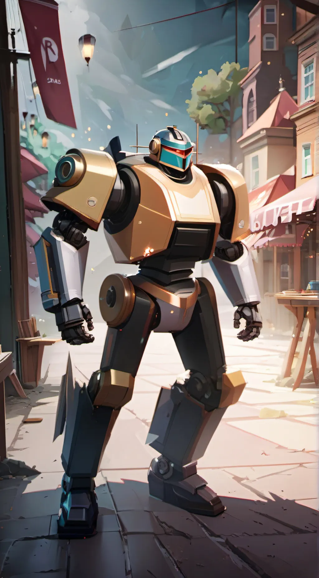 ai character: Test Bot background