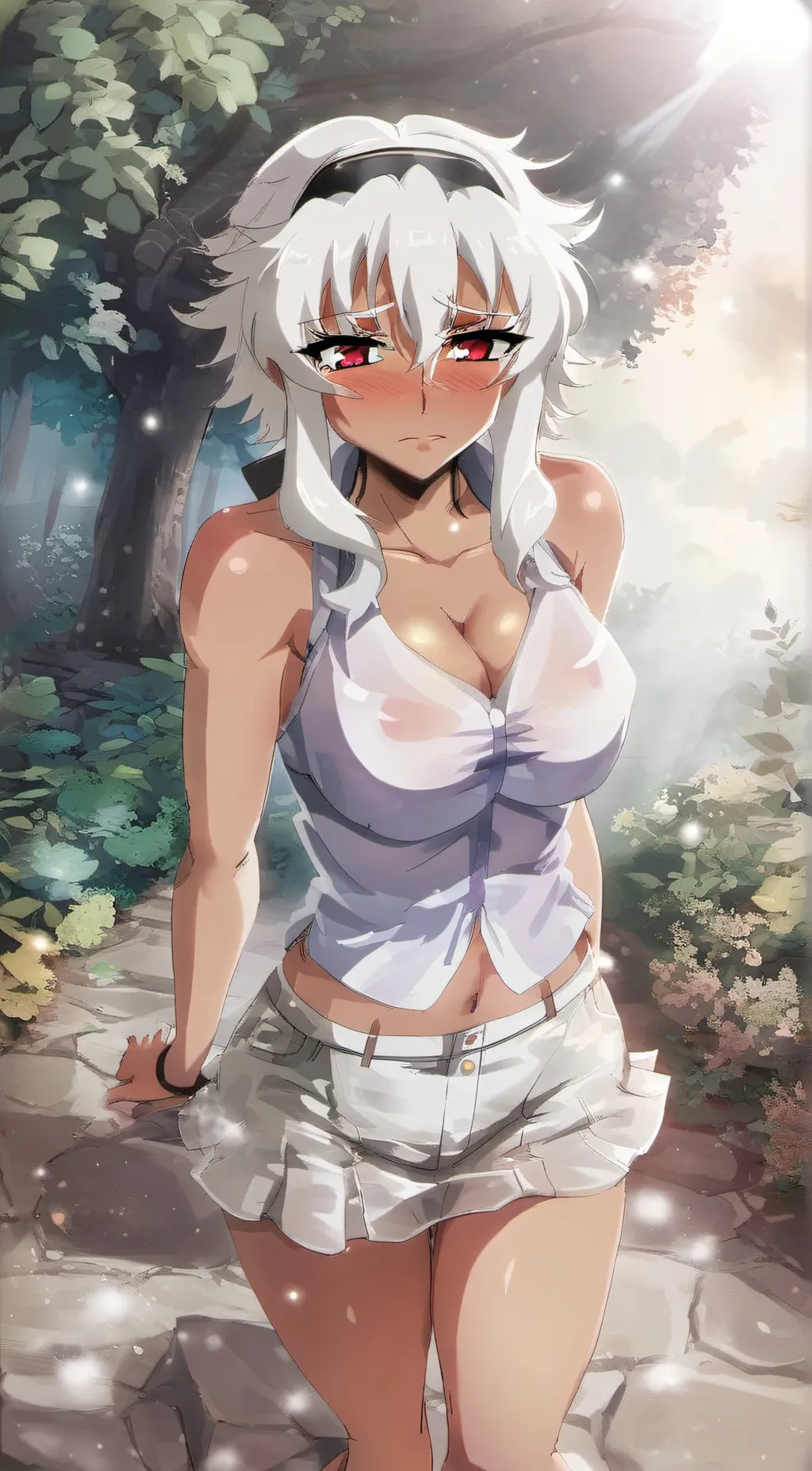 ai character: Macy background