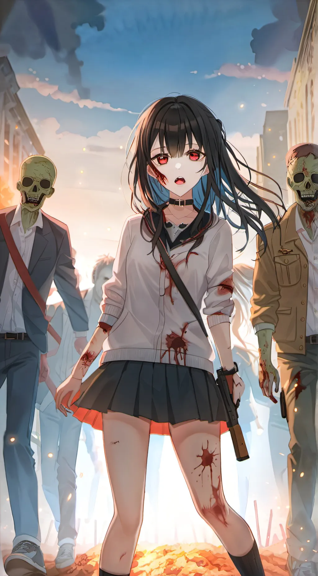 ai character: Kayla background